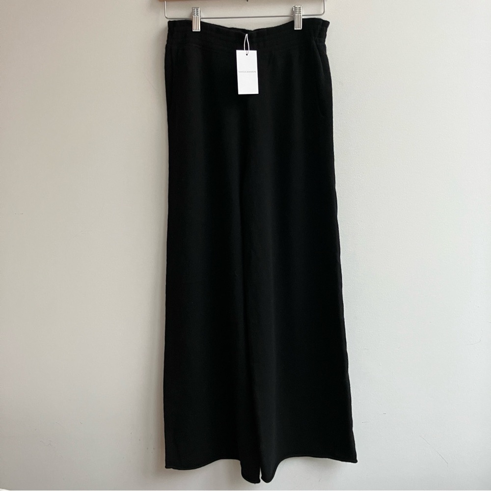 Naked Cashmere Eloise Pants size Small Wide-leg knit 100% Cashmere NWT
